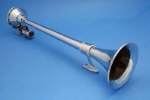 Large Chrome Horn