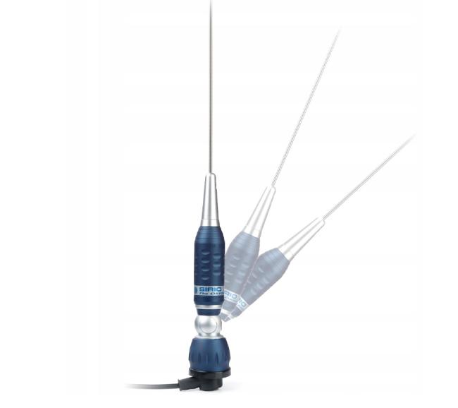 Antenne Universelle BNC Pour Radio Portable - Télescopique 24-138cm - Compatible Yaesu, Kenwood